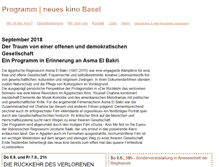 Tablet Screenshot of neueskinobasel.ch